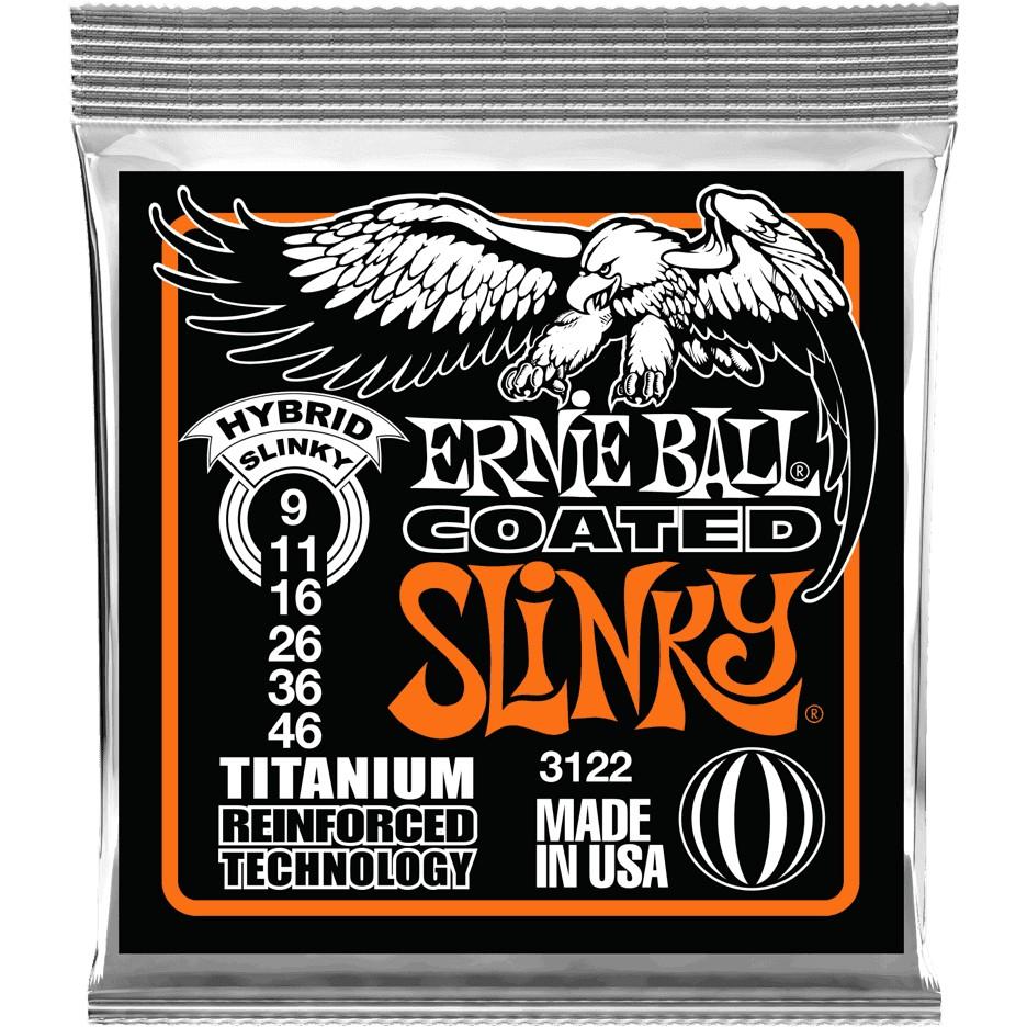 ERNIE BALL Cordes Electriques Slinky RPS Coated Titanium