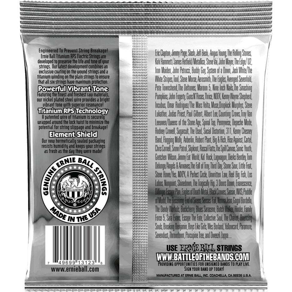 ERNIE BALL Cordes Electriques Slinky RPS Coated Titanium