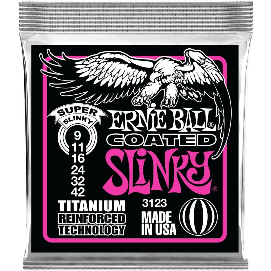 ERNIE BALL Cordes Electriques Slinky RPS Coated Titanium