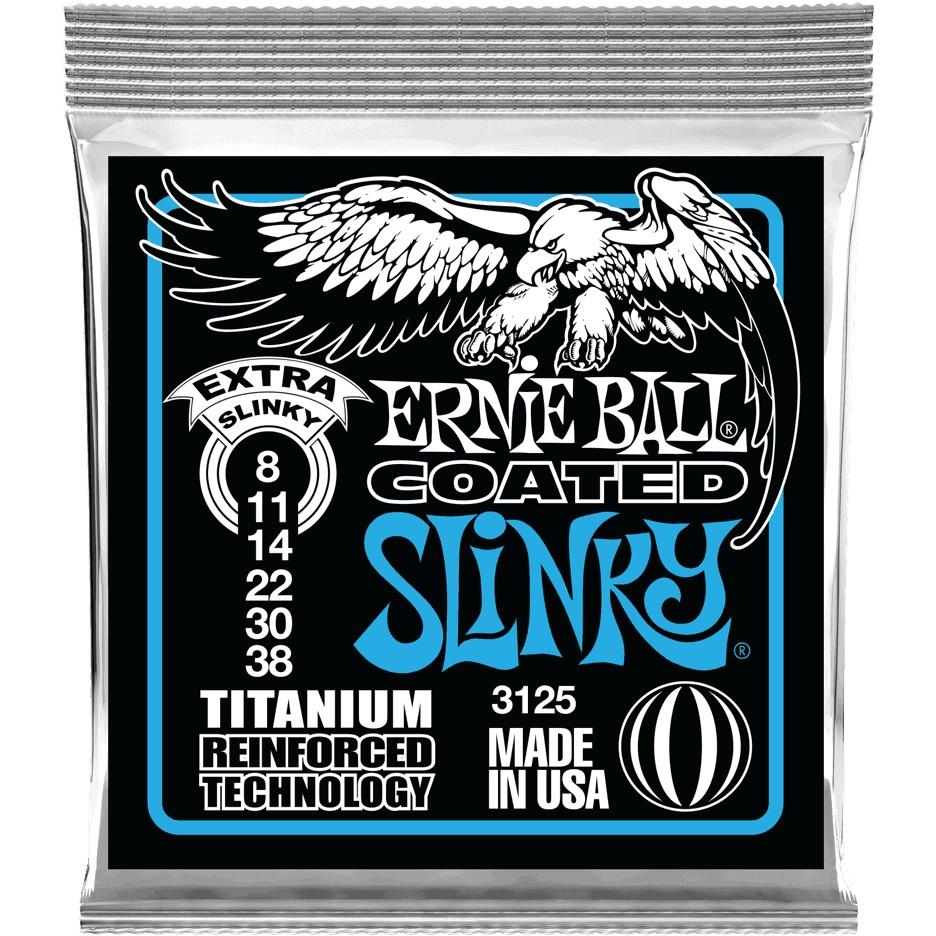 ERNIE BALL Cordes Electriques Slinky RPS Coated Titanium