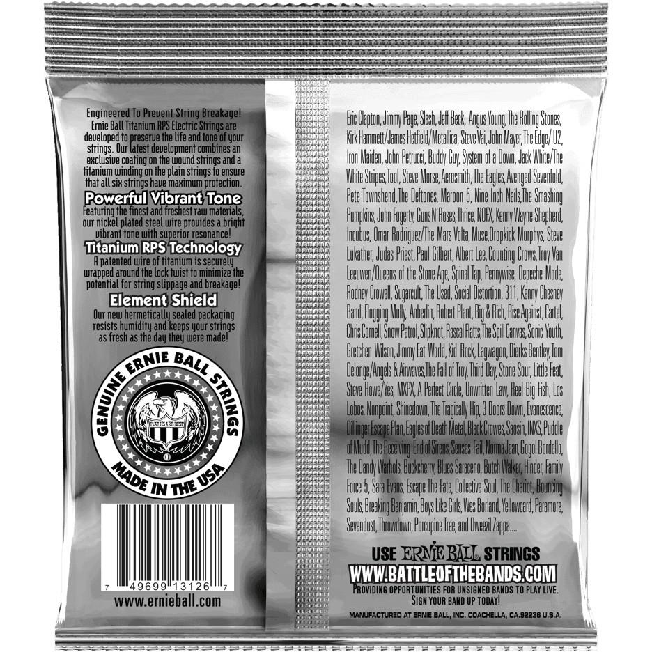 ERNIE BALL Cordes Electriques Slinky RPS Coated Titanium
