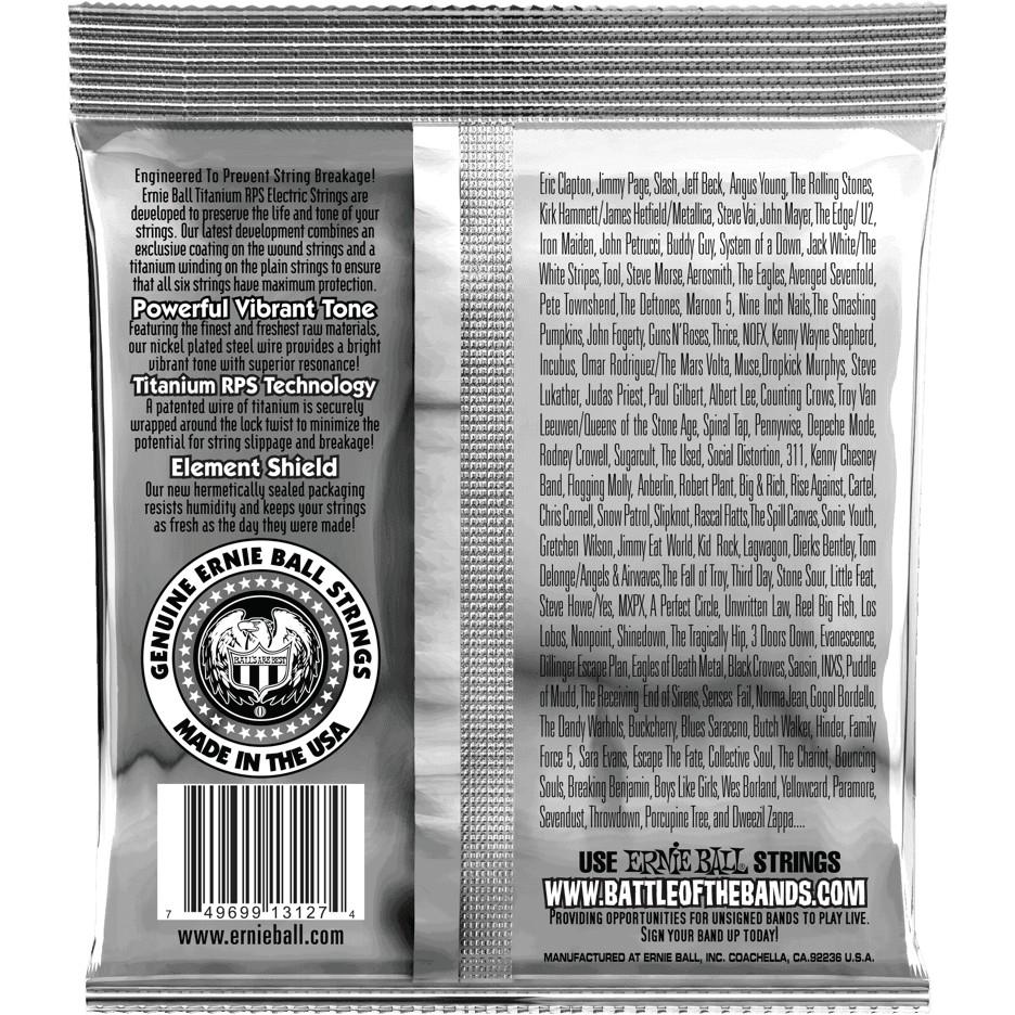 ERNIE BALL Cordes Electriques Slinky RPS Coated Titanium