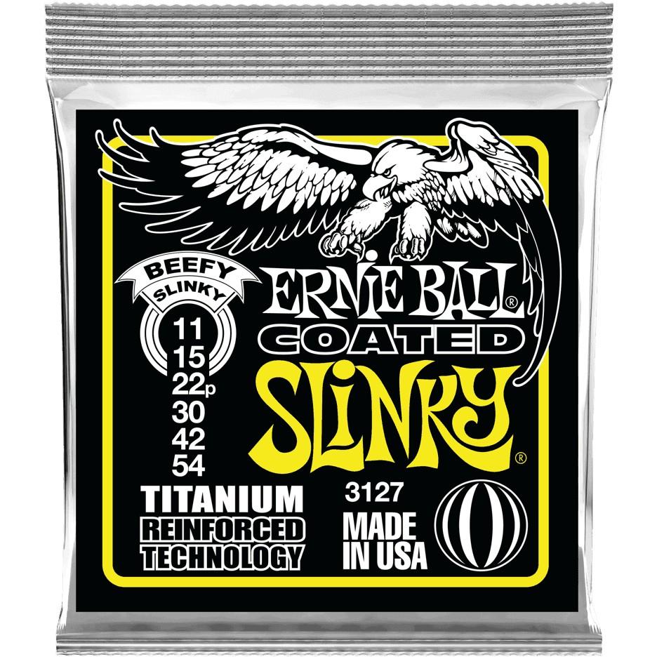 ERNIE BALL Cordes Electriques Slinky RPS Coated Titanium