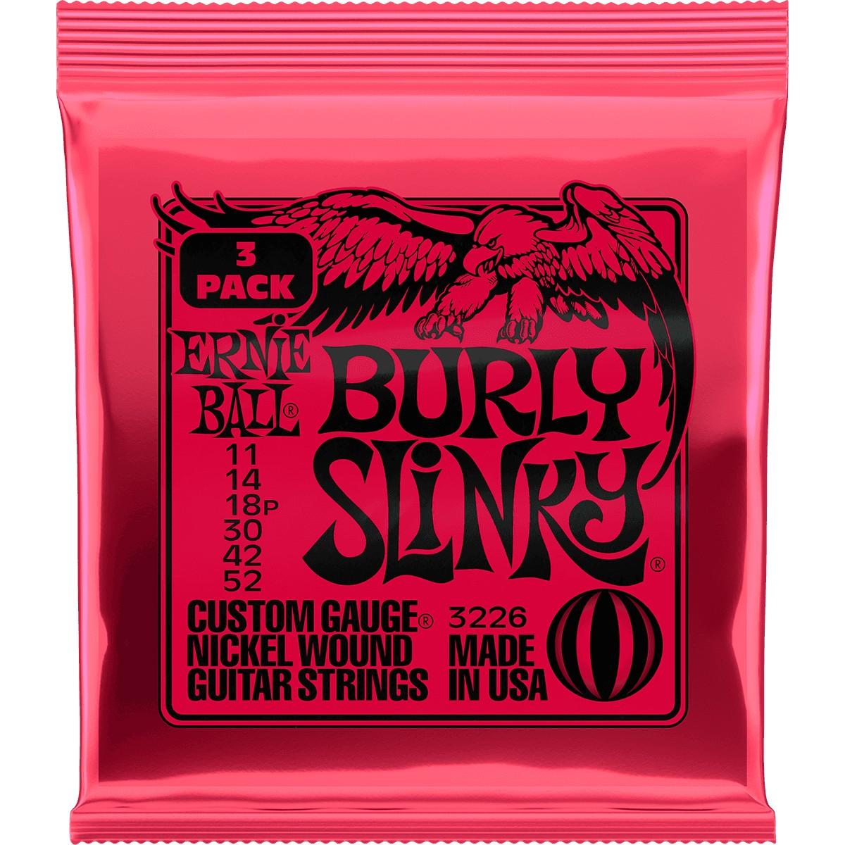 ERNIE BALL Cordes Electriques Slinky Nickel Wound Pack