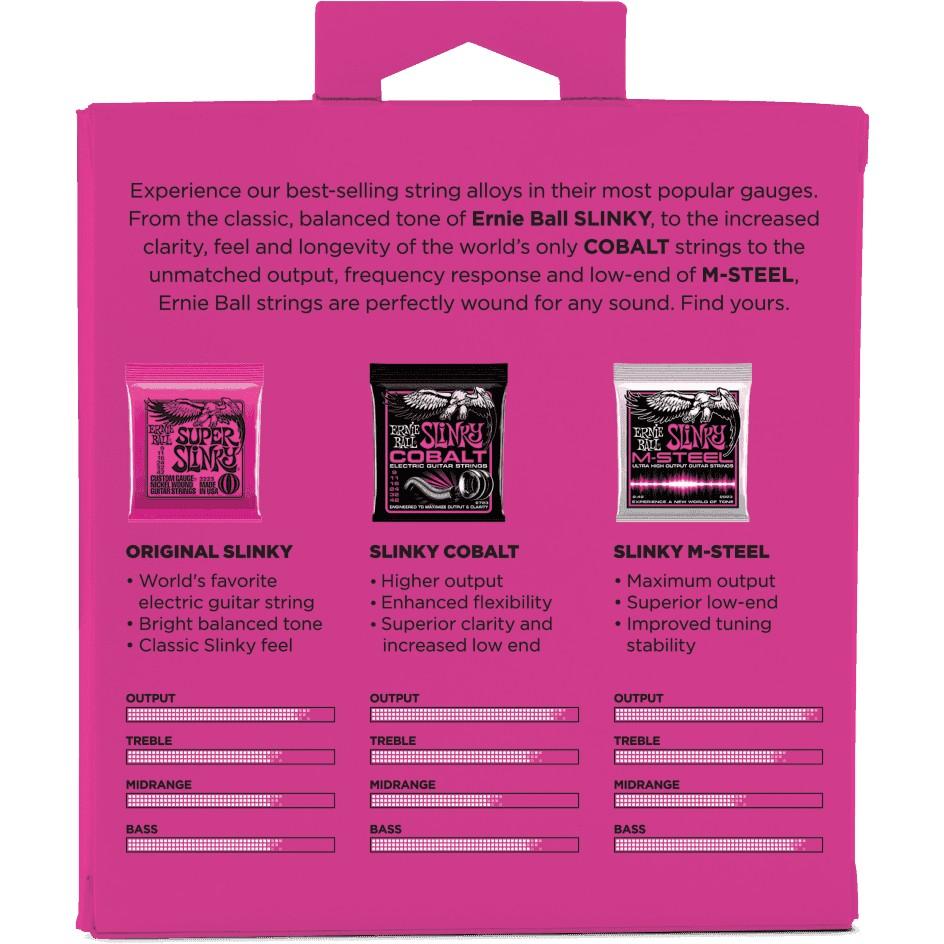 ERNIE BALL Cordes Electriques Slinky Tone Pack Super Slinky