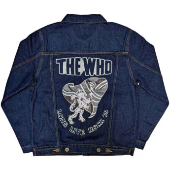 Veste en jean THE WHO Long Live Rock