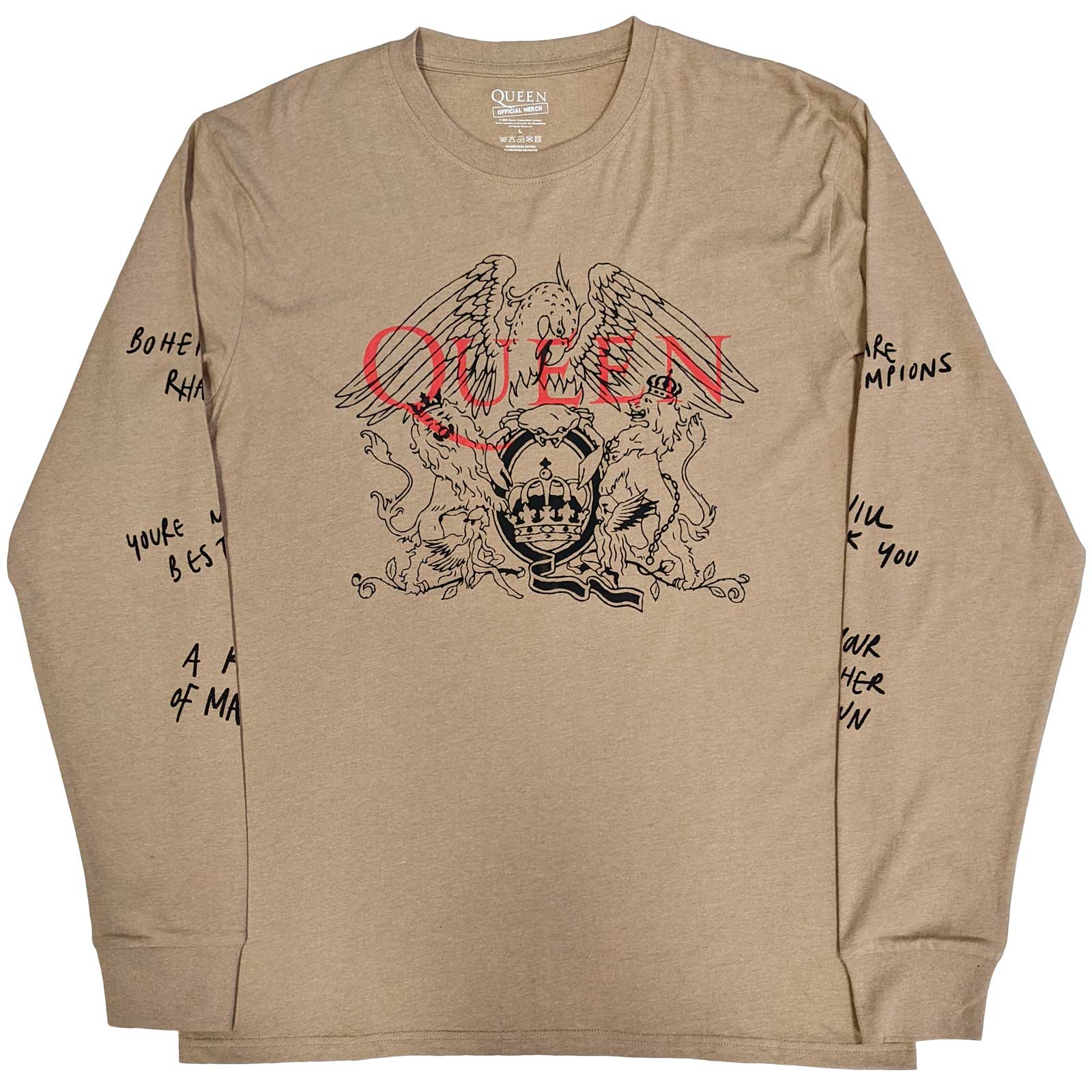 QUEEN Handwritten
