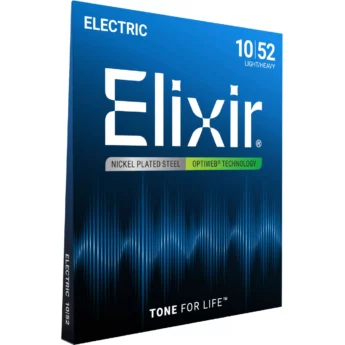 ELIXIR Cordes Electriques Optiweb Jeu Light Heavy 10-52