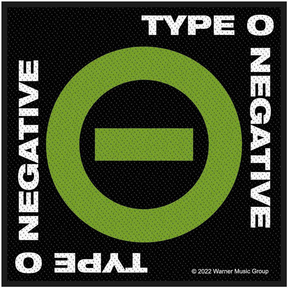 TYPE O NEGATIVE Negative Symbol