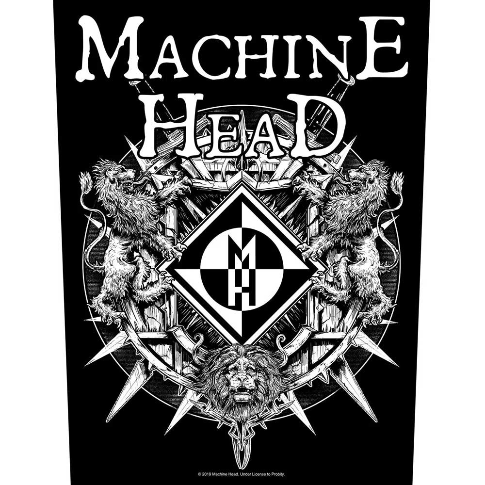 MACHINE HEAD Crest With Swords