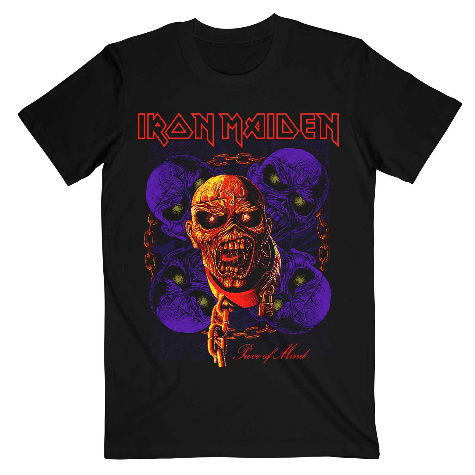 IRON MAIDEN Piece Of Mind Multi Head Eddie