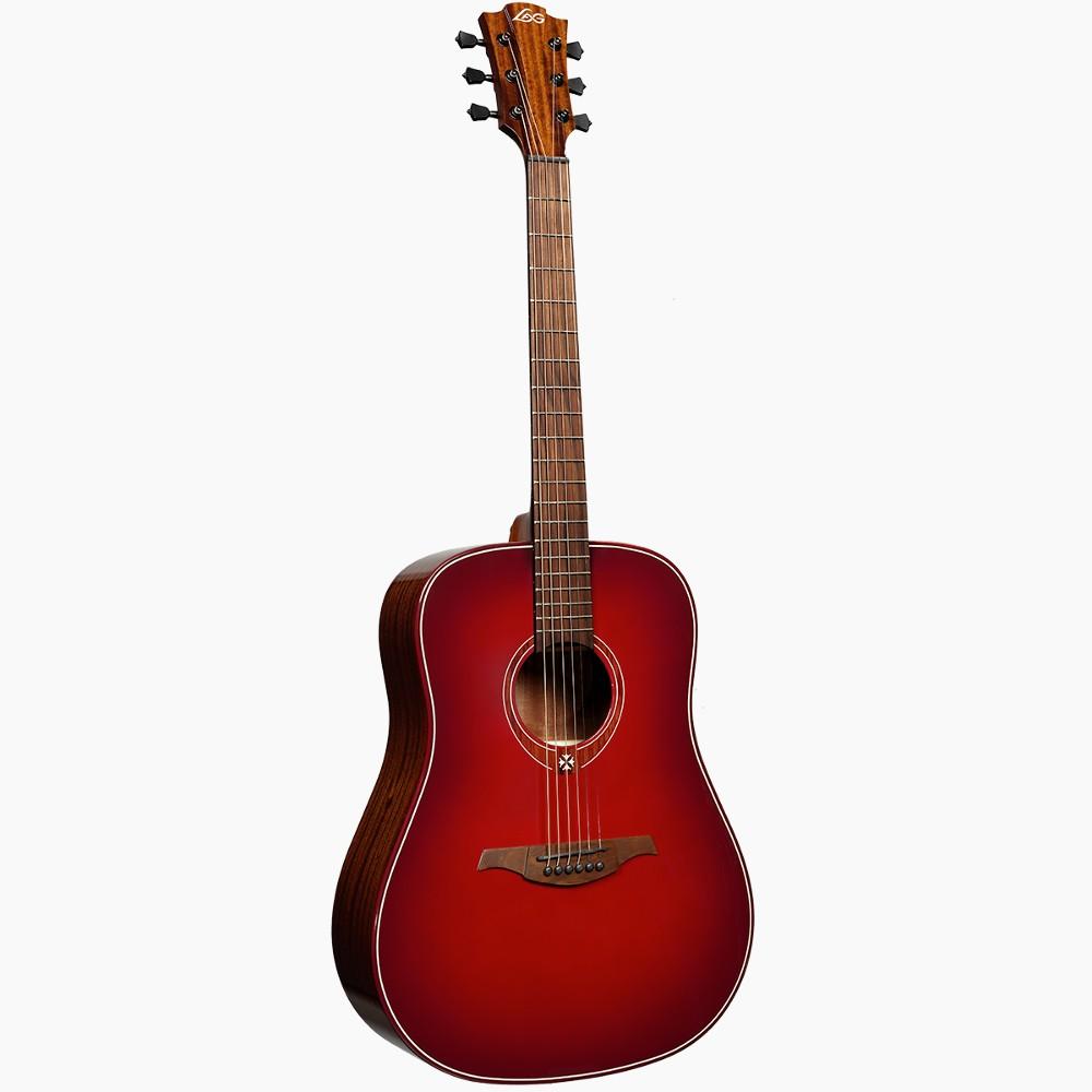 LAG Tramontane Dreadnought Special Edition Red Burst