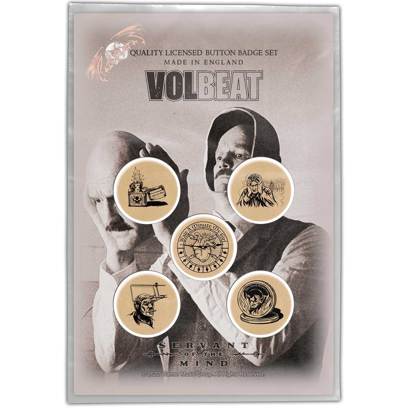 VOLBEAT Servant Of The Mind