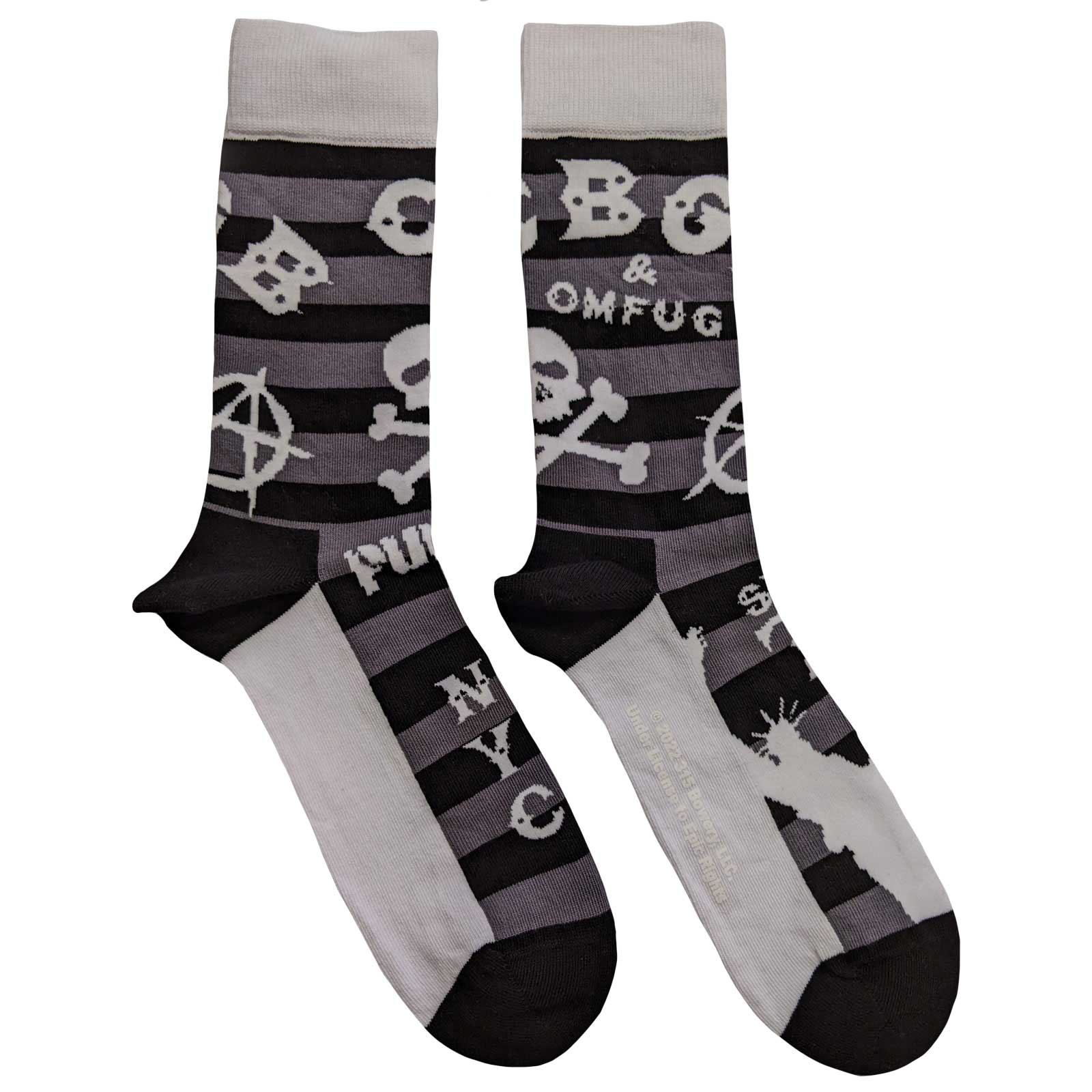CBGB Logos Striped