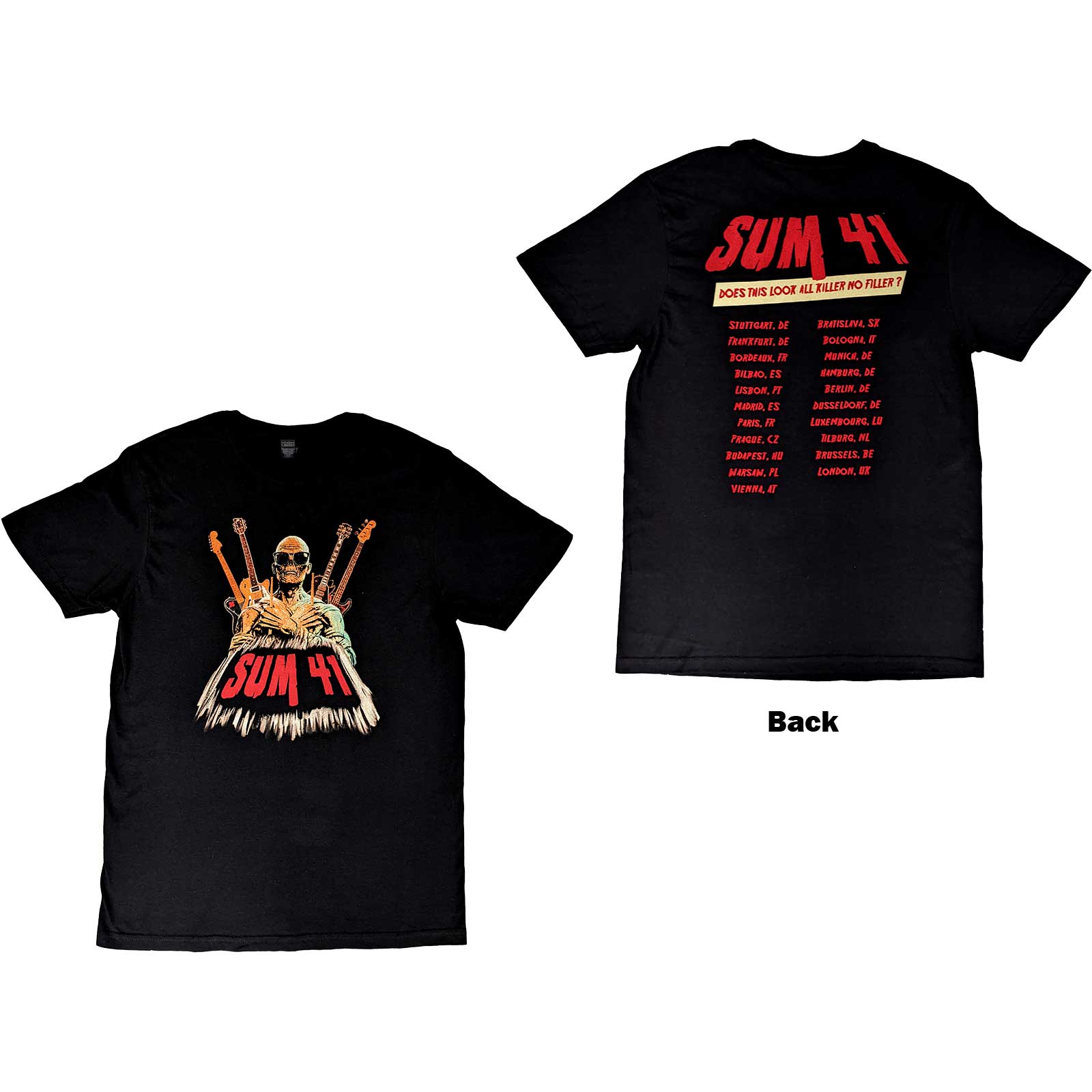 SUMTS09MB T-shirt SUM 41 European Tour 2022