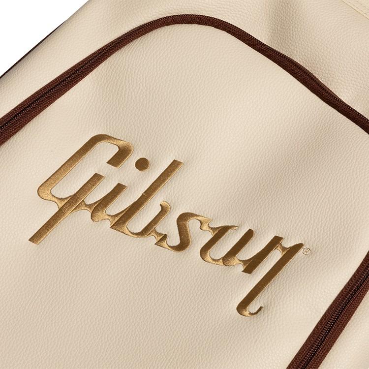 GIBSON Premium Softcase Cream logo GIBSON Premium Softcase Cream