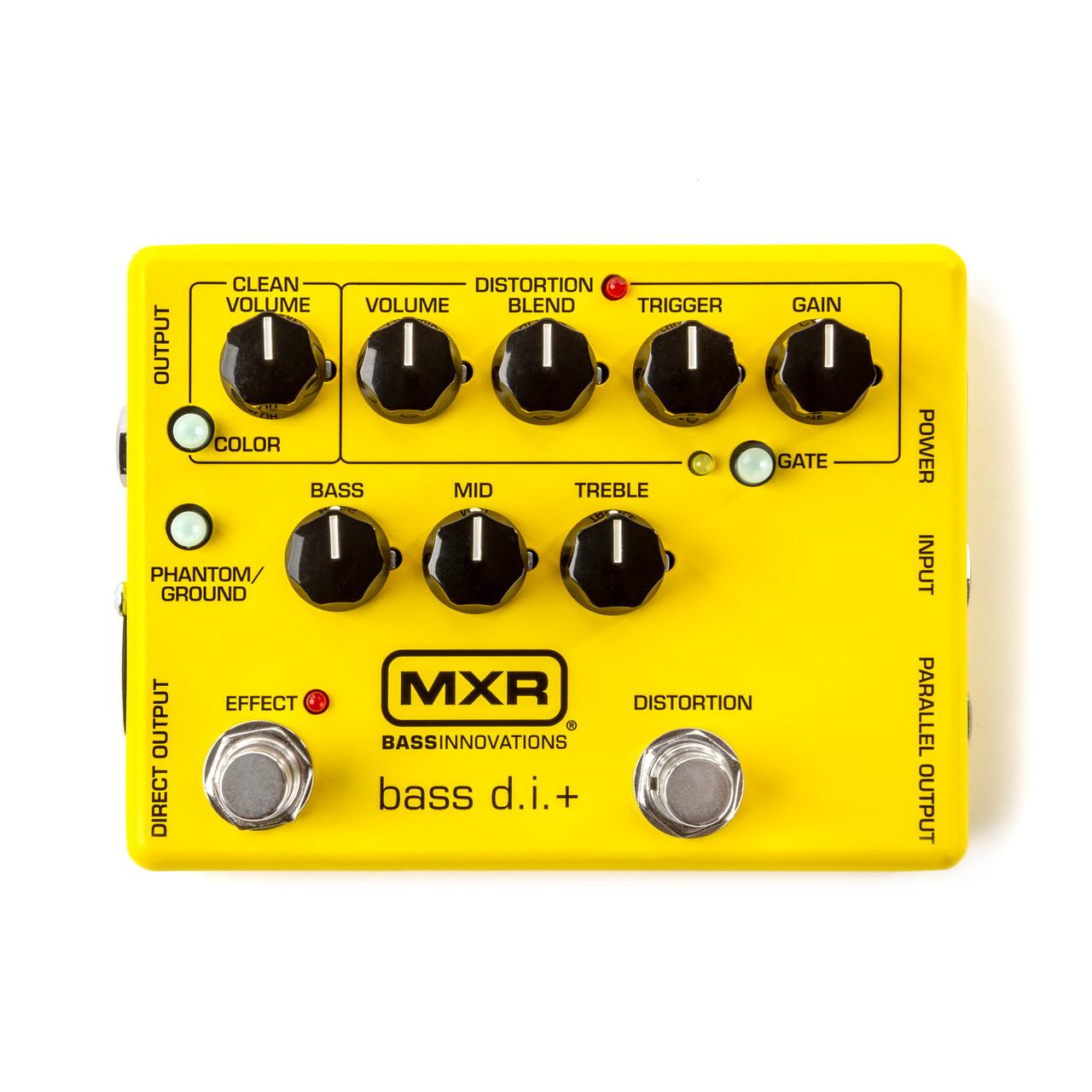 MXR Bass DI Special Edition Yellow