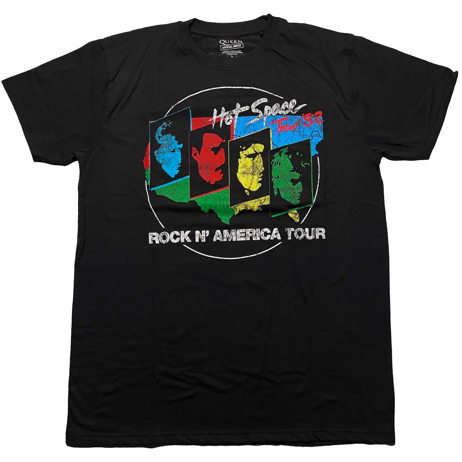 QUEEN Hot Space Tour 82
