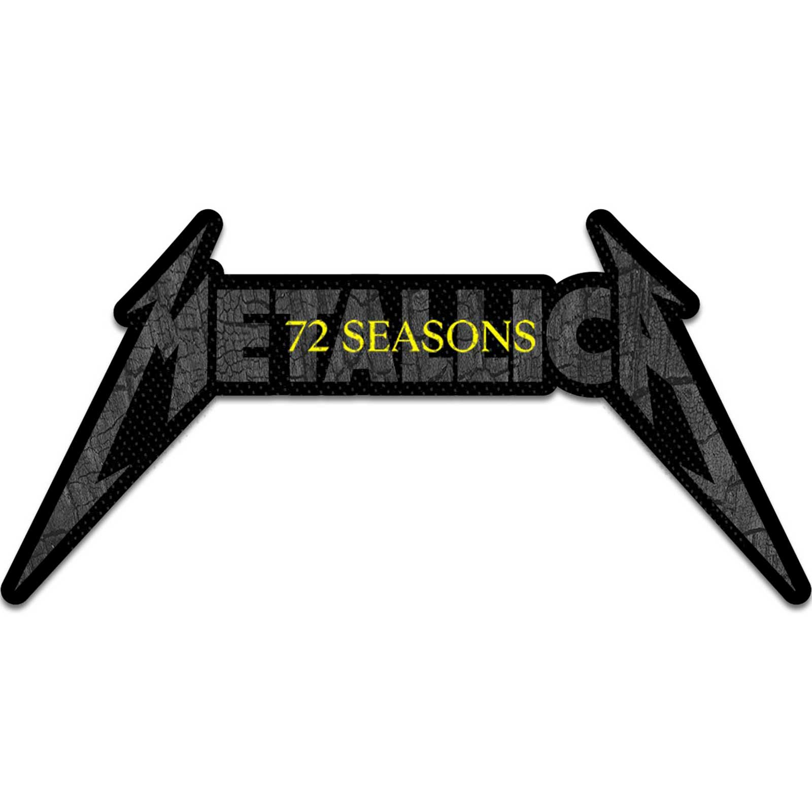 METALLICA 72 Seasons Charred Logo Cut Out