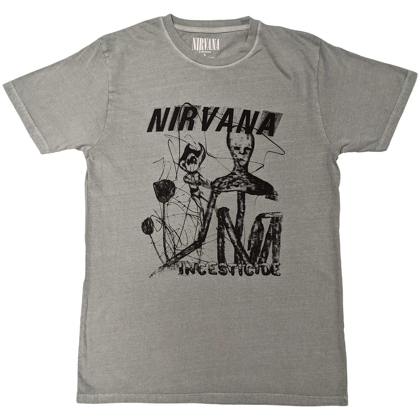 NIRVANA Incesticide Stacked Logo