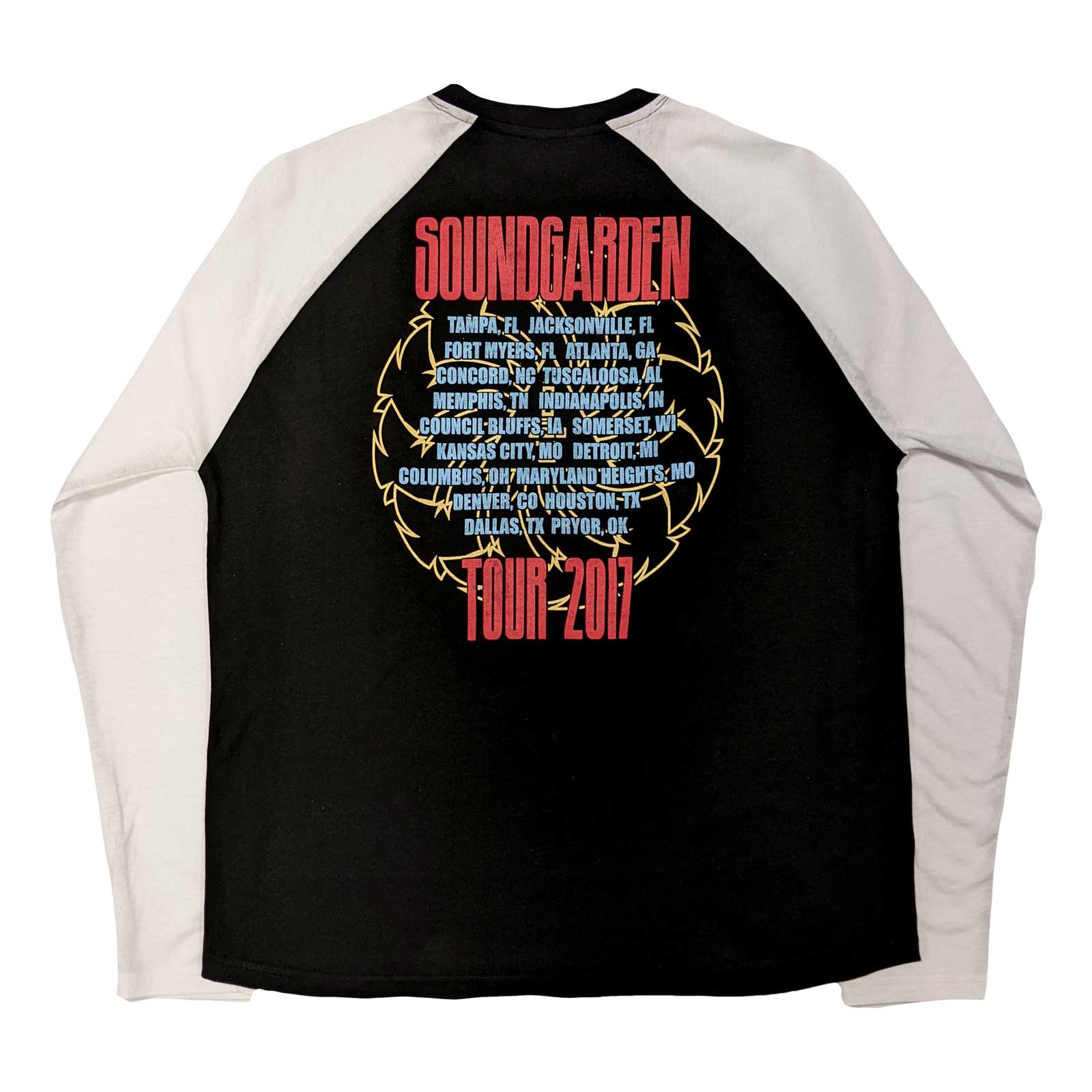T-shirt SOUNDGARDEN Tour 2017