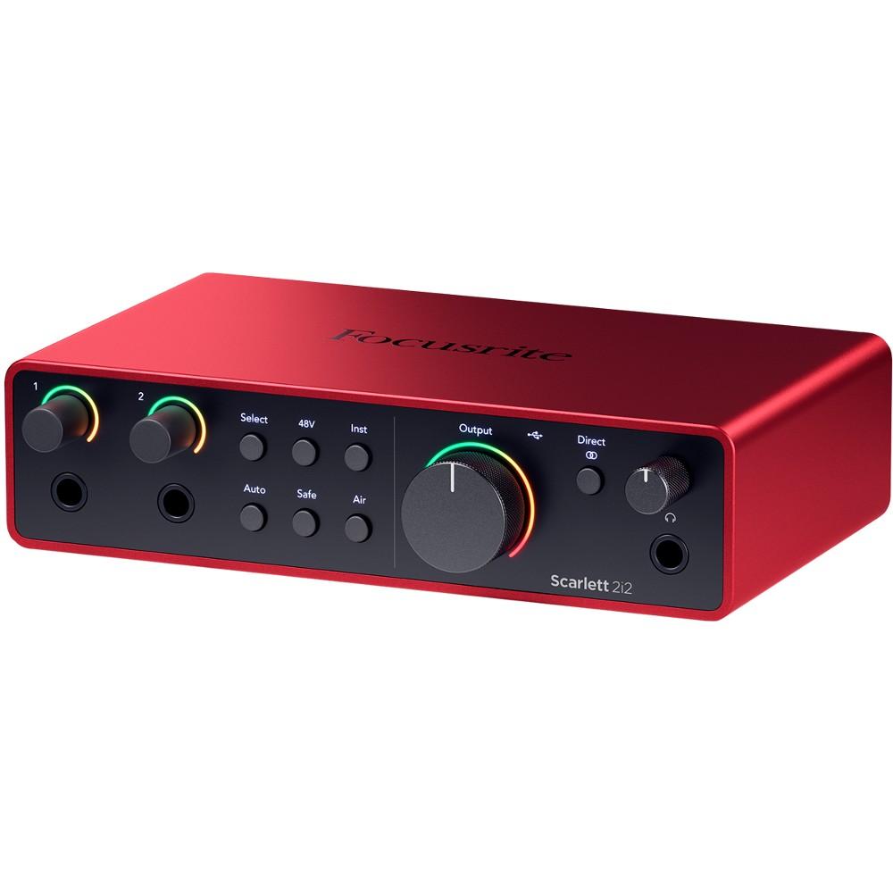FOCUSRITE Scarlett 2i2 Studio 4th Gen 6 FOCUSRITE Scarlett 2i2 Studio 4th Gen