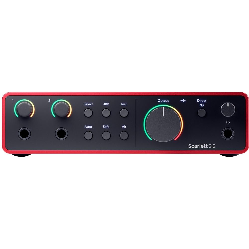 FOCUSRITE Scarlett 2i2 Studio 4th Gen 7 FOCUSRITE Scarlett 2i2 Studio 4th Gen