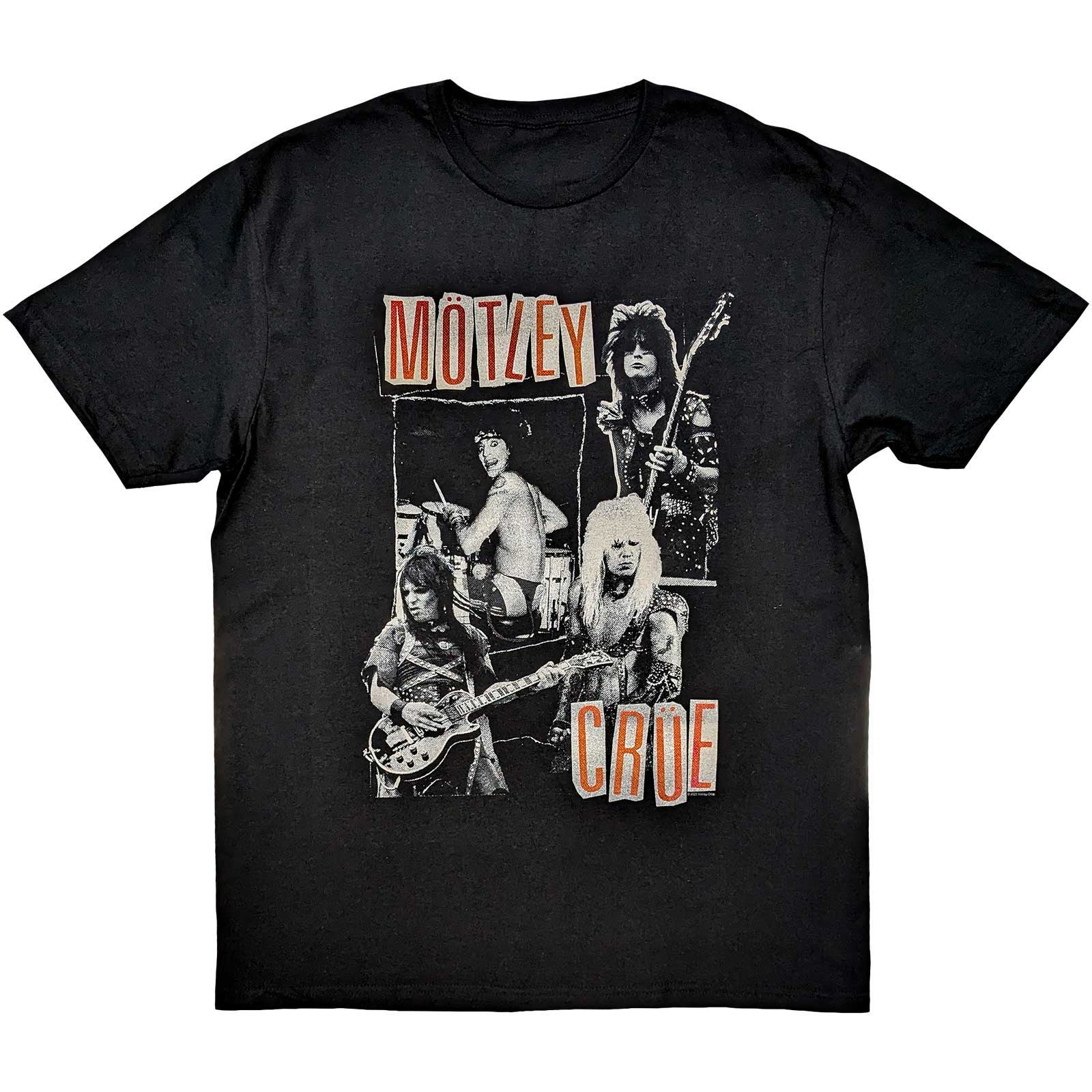 MOTLEY CRUE Vintage Punk Collage