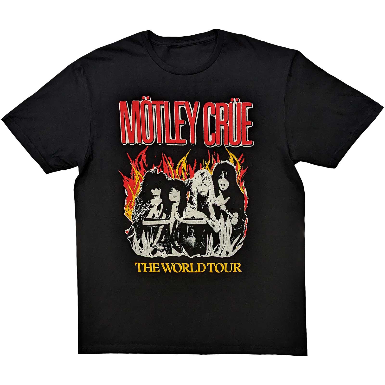 MOTLEY CRUE Vintage World Tour Flames