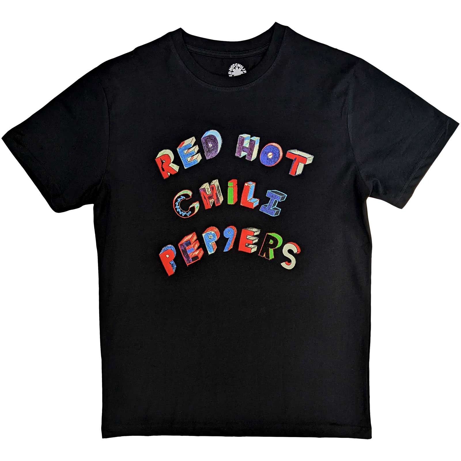 RED HOT CHILI PEPPERS Colourful Letters