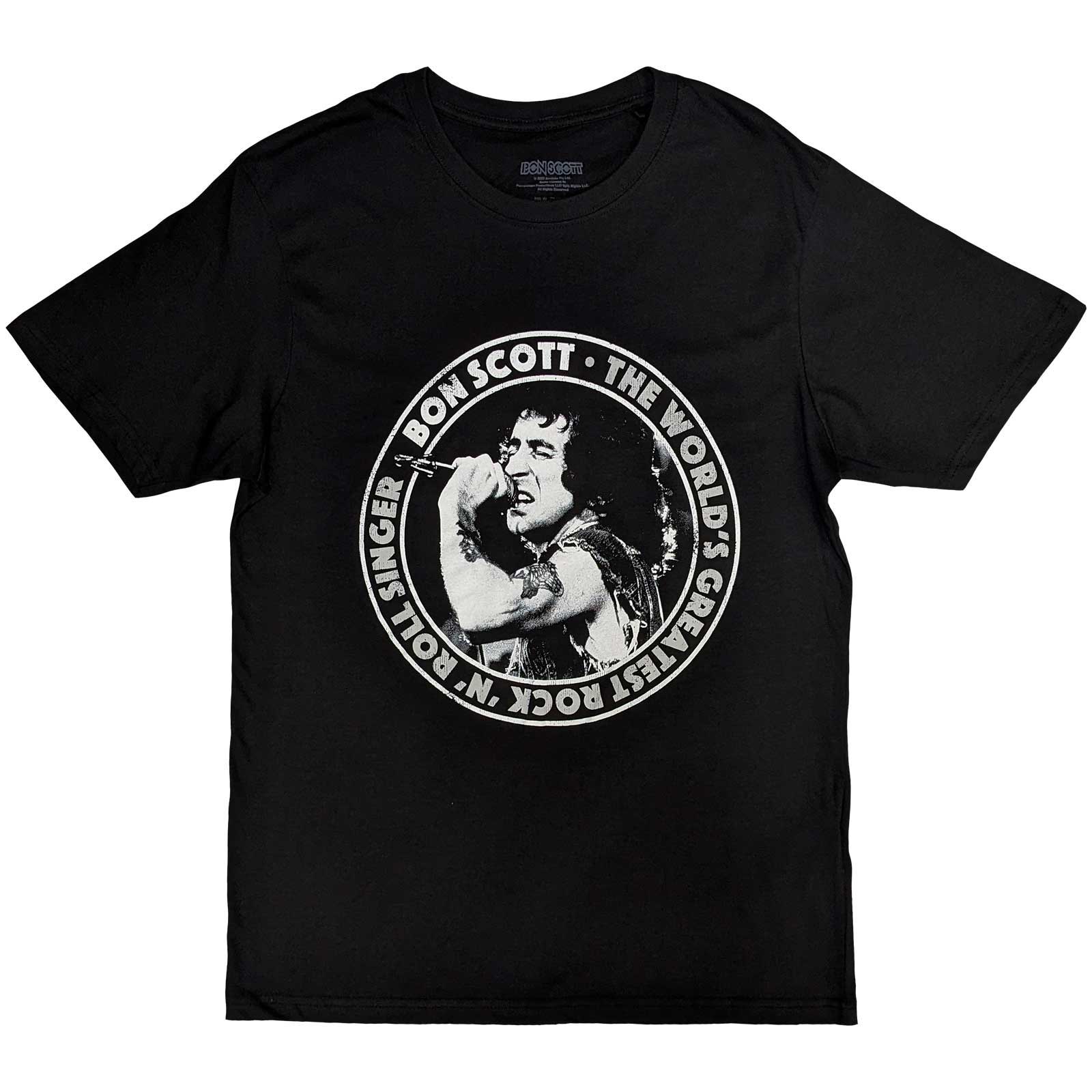BON SCOTT TWGRRS Circle ~ T-Shirt | Fuzz Bayonne