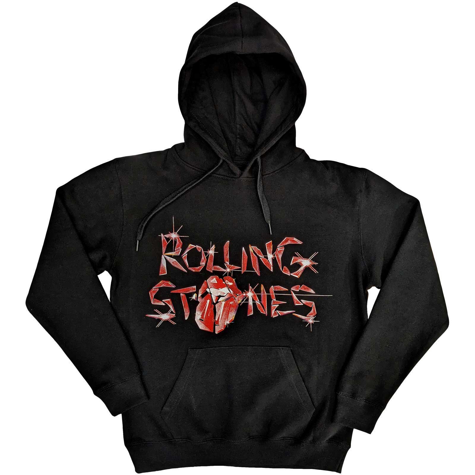 Sweat à capuche THE ROLLING STONES Hackney Diamonds Glass Logo