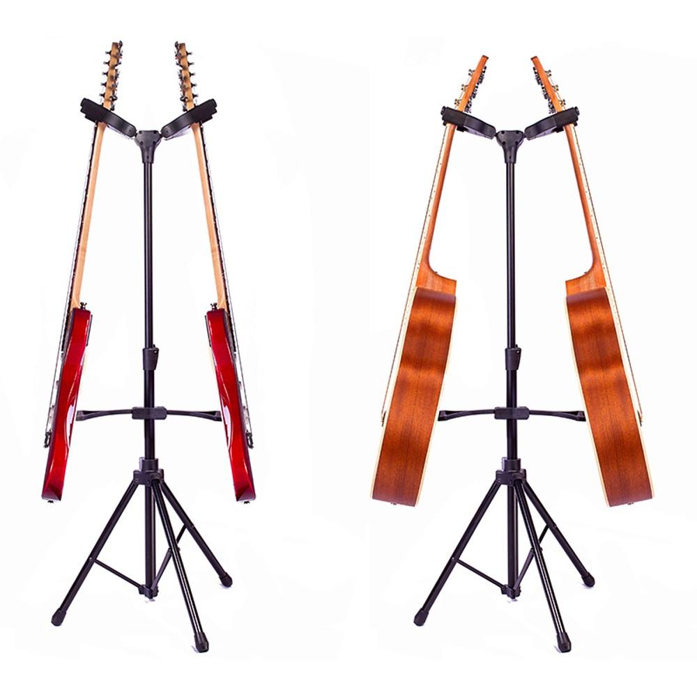 SWIFF U4 C Support Guitare Double Auto Bloquant