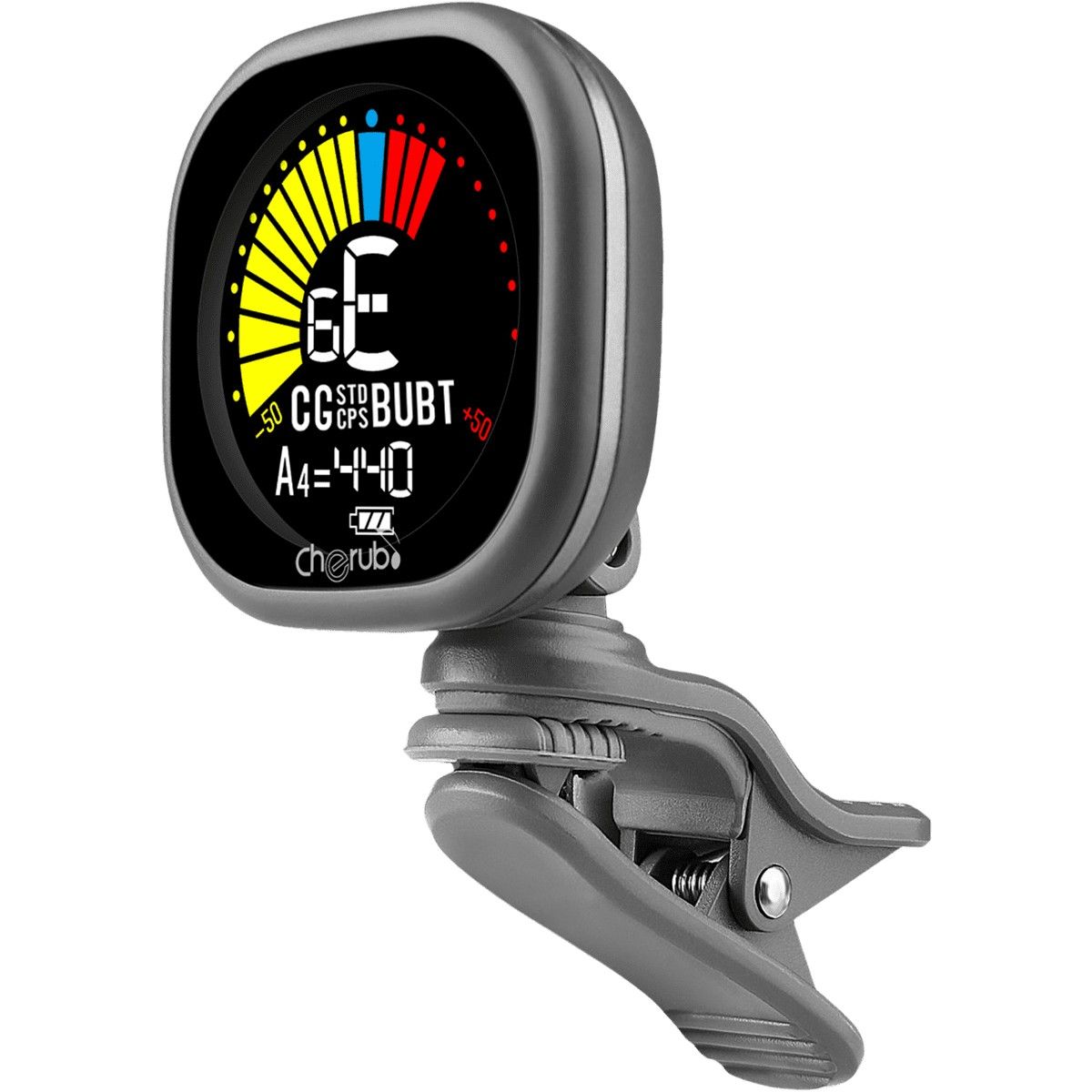 CHERUB WST 675 Accordeur Chromatique Pince 3 CHERUB WST 675 Accordeur Chromatique Pince