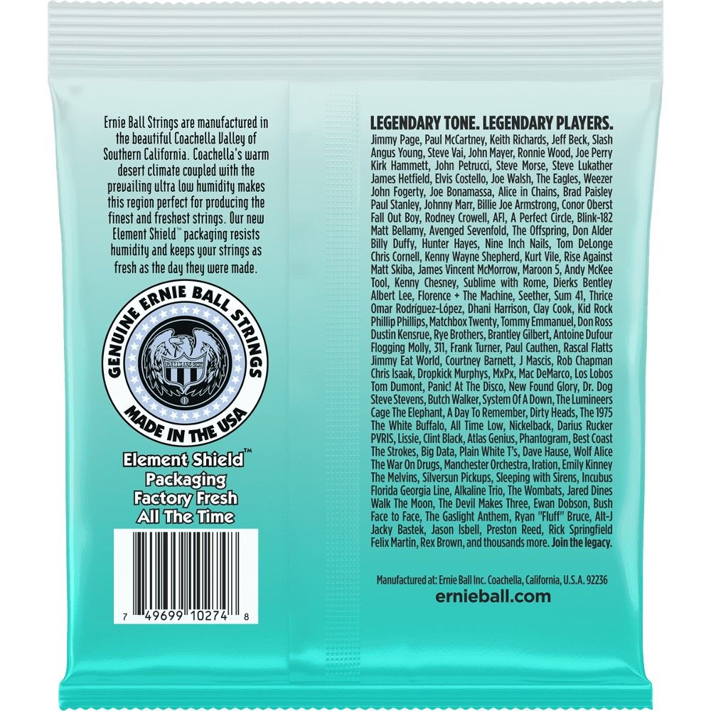 ERNIE BALL Cordes Ukulélé A Boules Jeu