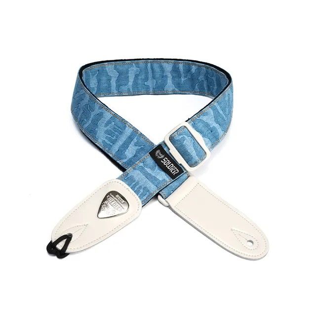 SOLDIER Sangle Toile Unie Bleu Camouflage