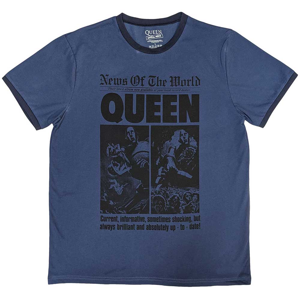 QUEEN News Of The World 40Th Front Page