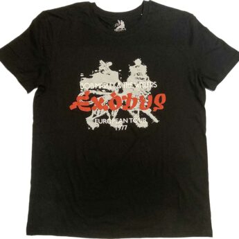 T-shirt BOB MARLEY Exodus European Tour 77