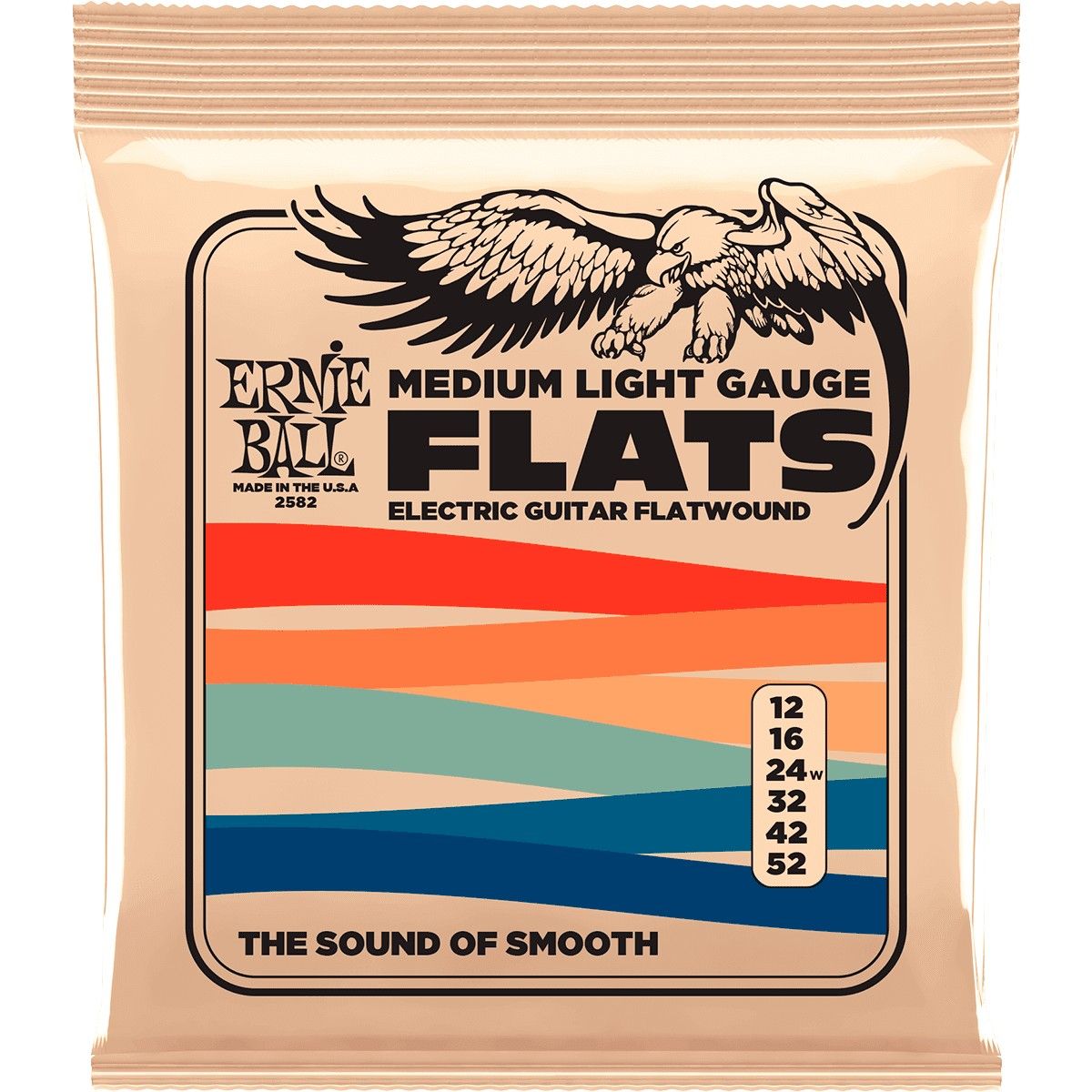 ERNIE BALL Cordes Electriques Slinky Flats Medium Light
