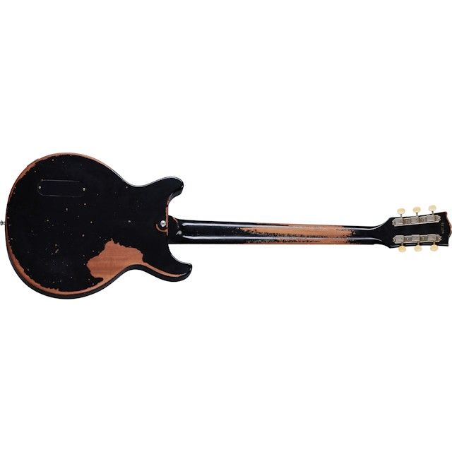 GIBSON CUSTOM MURPHY LAB 1960 Les Paul Junior Double Cut Ebony Ultra Heavy Aged back 2 GIBSON CUSTOM MURPHY LAB 1960 Les Paul Junior Double Cut Ebony Ultra Heavy Aged