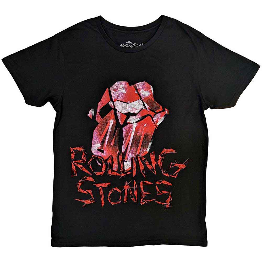 THE ROLLING STONES Hackney Diamonds Cracked Glass Tongue