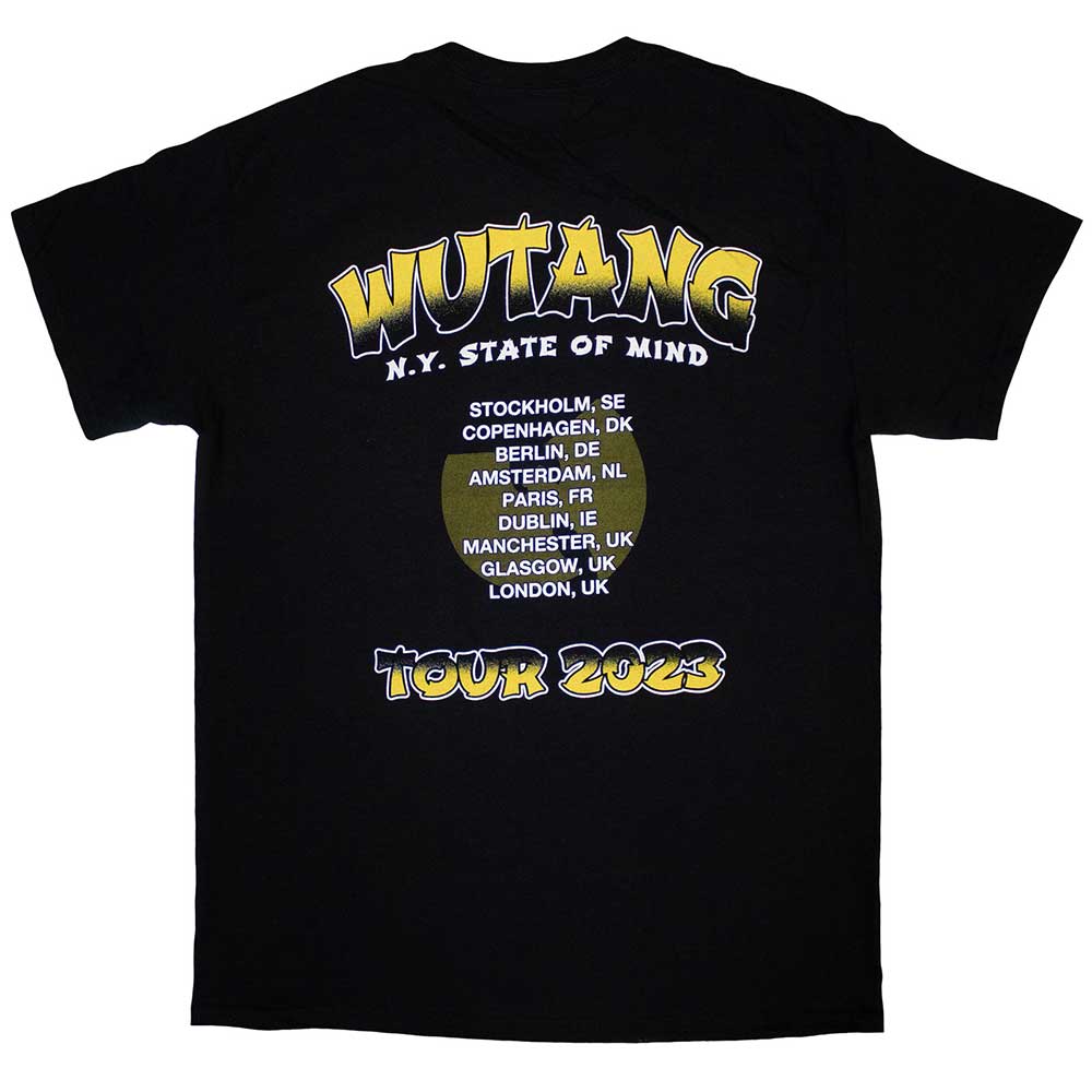 WU TANG CLAN Tour 23 Slanted Logo State Of Mind