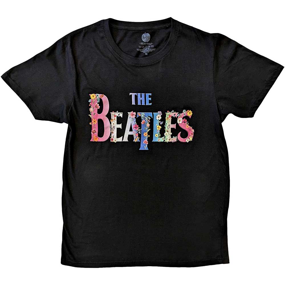 THE BEATLES Floral Logo
