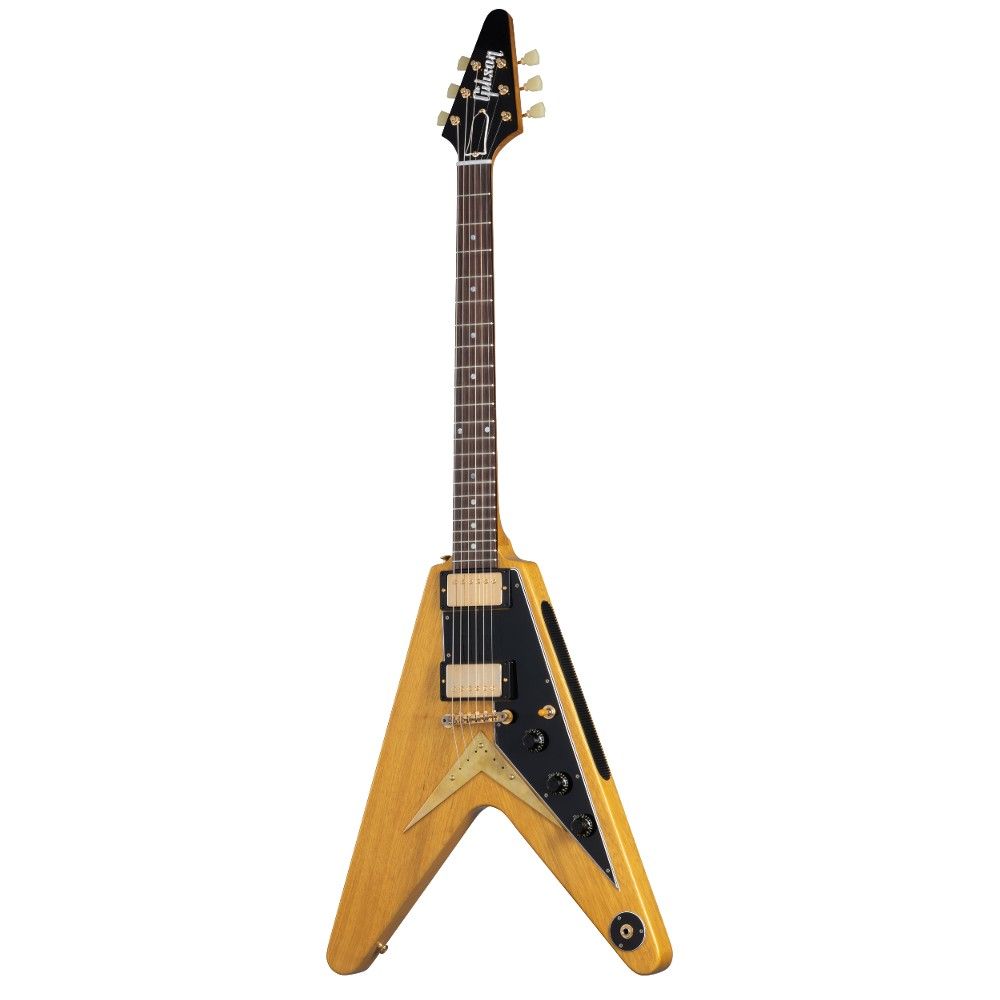 GIBSON CUSTOM 1958 Korina Flying V Reissue