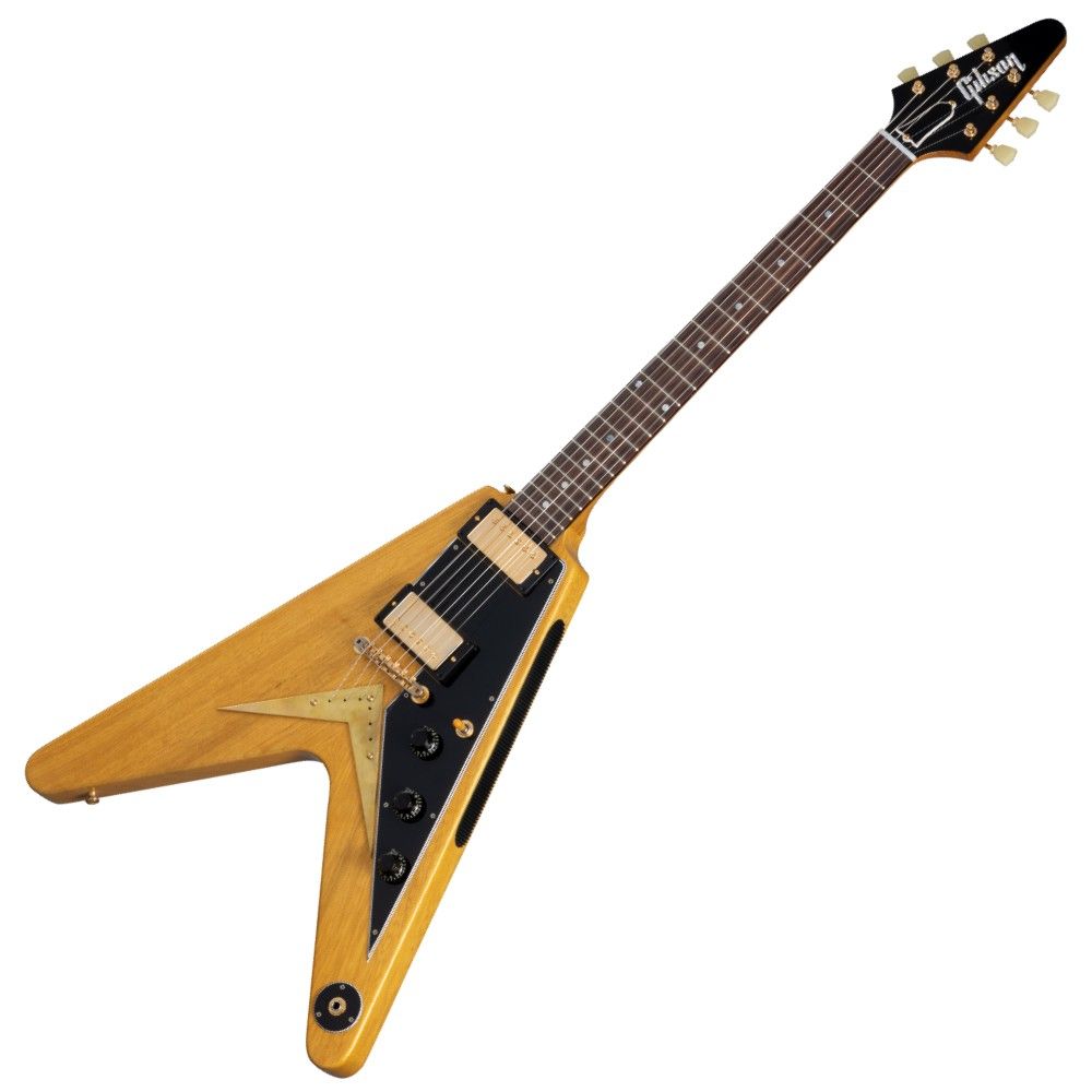 GIBSON CUSTOM 1958 Korina Flying V Reissue