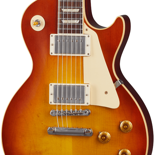 GIBSON CUSTOM MURPHY LAB 1958 Les Paul Standard Washed Cherry Sunburst Ultra Light Aged body GIBSON CUSTOM MURPHY LAB 1958 Les Paul Standard Washed Cherry Sunburst Ultra Light Aged