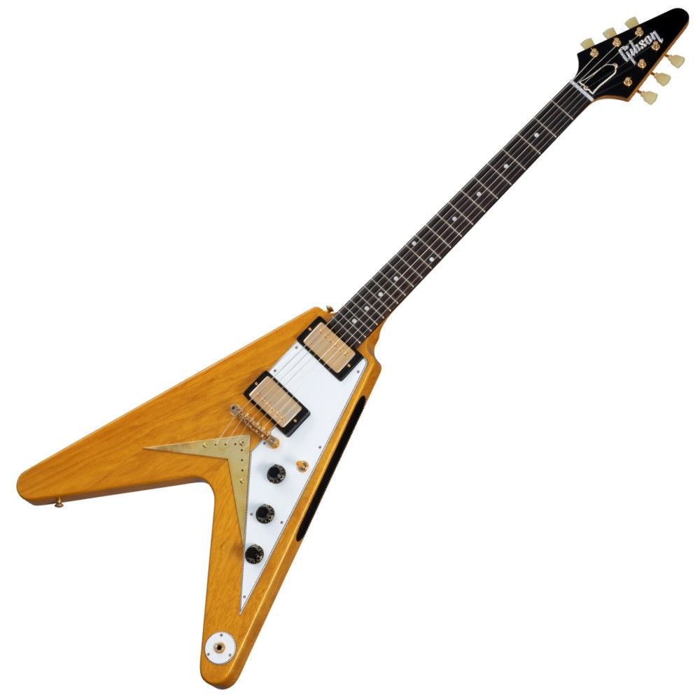 GIBSON CUSTOM 1958 Korina Flying V Reissue