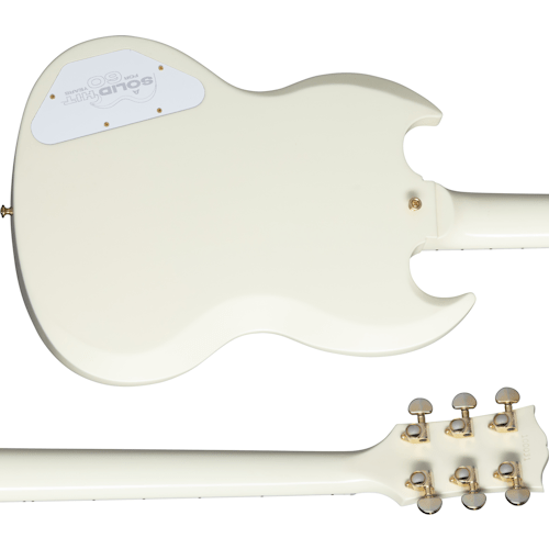 GIBSON CUSTOM 60th Anniversary 1961 Les Paul SG Custom With Sideways Vibrola hs back GIBSON CUSTOM 60th Anniversary 1961 Les Paul SG Custom With Sideways Vibrola