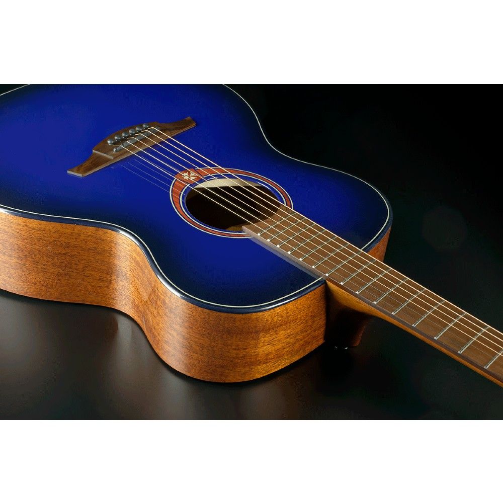 LAG Tramontane Auditorium Special Edition Blue Burst top LAG Tramontane Auditorium Special Edition Blue Burst