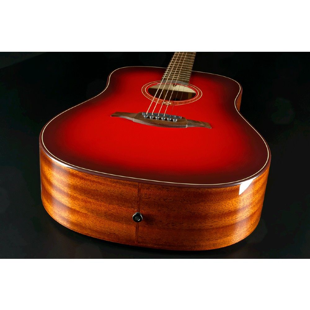 LAG Tramontane Special Edition Red Burst bottom LAG Tramontane Special Edition Red Burst